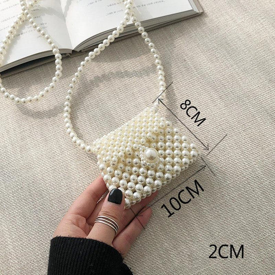 Pearl Bag Female Messenger Bag Wild Mini Retro Western Style Pearl - DanaFashionstore