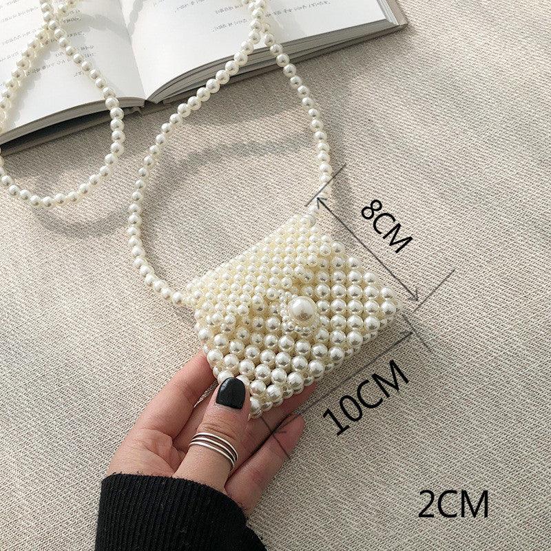 Pearl Bag Female Messenger Bag Wild Mini Retro Western Style Pearl - DanaFashionstore