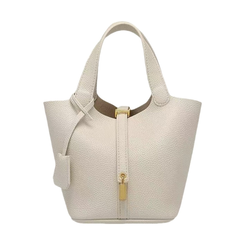 Basket Bag Palm Purple Blue Powder Yellow Ash Black White - Dana Fashion