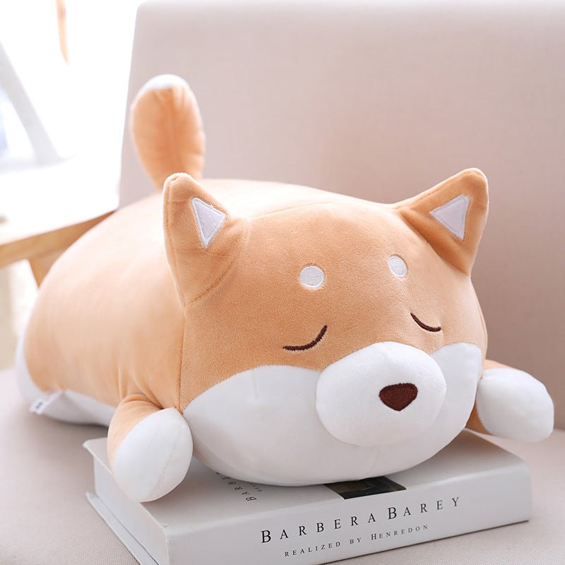 36cm 55cm Cute Fat Shiba Inu Dog Plush Toy Stuffed Soft Kawaii Animal Cartoon Pillow Lovely Gift For Kids Baby Children Gifts $20.80 Dana Fashion Color: Brown Style: B Size: 35cm Toys & Hobbies Overview: 100% new and high quality Cute design, stylish and
