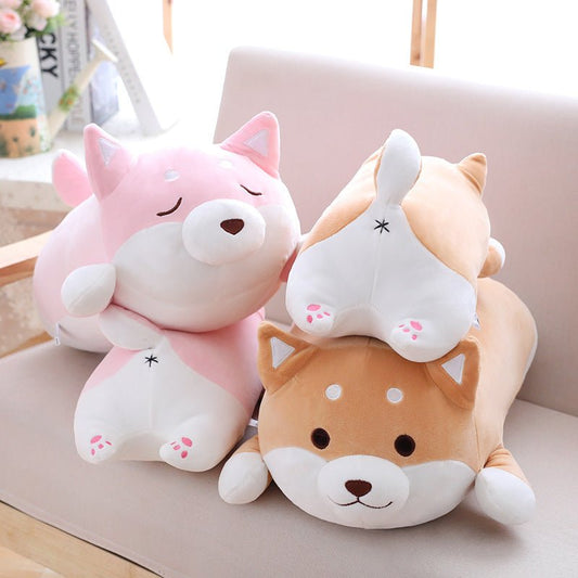 36cm 55cm Cute Fat Shiba Inu Dog Plush Toy Stuffed Soft Kawaii Animal Cartoon Pillow Lovely Gift For Kids Baby Children Gifts $19.85 Dana Fashion Color: Brown Style: A Size: 35cm Toys & Hobbies Overview: 100% new and high quality Cute design, stylish and