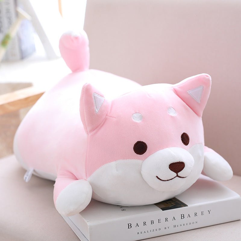36cm 55cm Cute Fat Shiba Inu Dog Plush Toy Stuffed Soft Kawaii Animal Cartoon Pillow Lovely Gift For Kids Baby Children Gifts $19.85 Dana Fashion Color: Pink Style: A Size: 35cm Toys & Hobbies Overview: 100% new and high quality Cute design, stylish and b