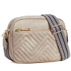 Cow Color Matching Multifunctional Zipper Crossbody Bag - DanaFashionstore