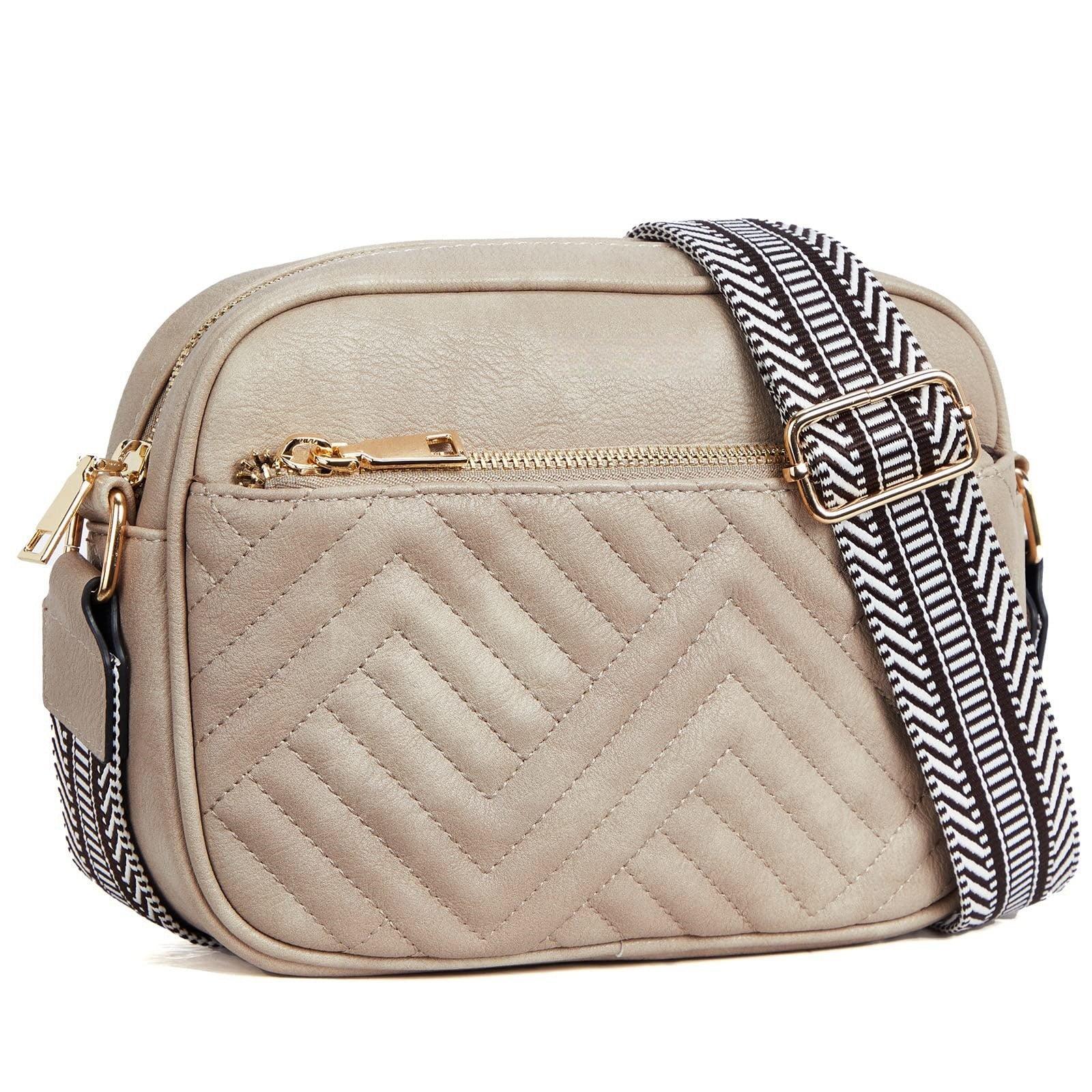 Cow Color Matching Multifunctional Zipper Crossbody Bag - DanaFashionstore