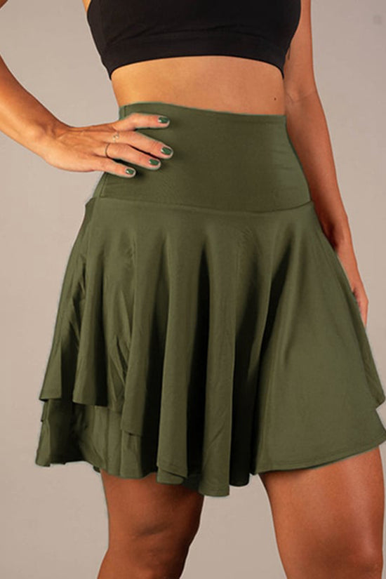 All-match Tutu High Waist Belly Contracting Running Short Skirt Anti-exposure Yoga Skirt