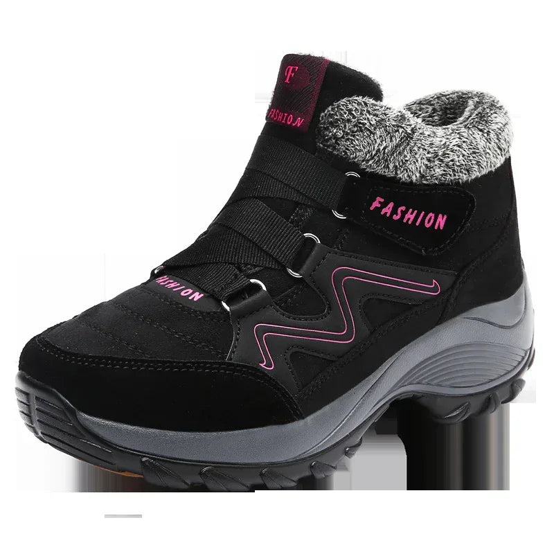 Hiking Shoes For Women Real Leather Non-Slip Outdoor Hiking Boots Trekking Shoes Waterproof Sport Sneakers Camping Sport Shoes - DanaFashionstore