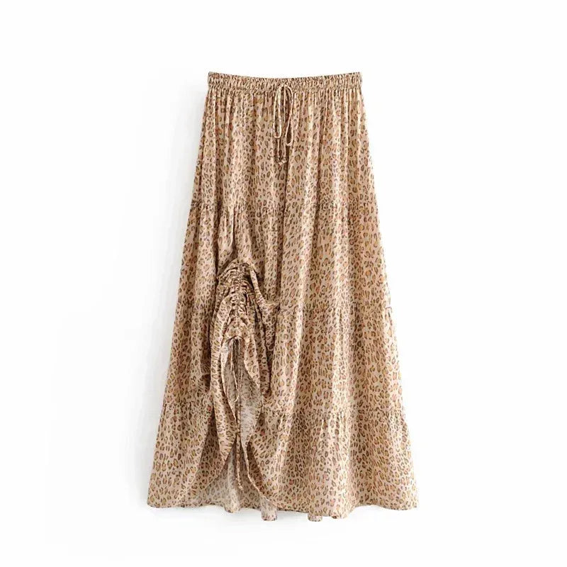 Printed pleated skirt - DanaFashionstore