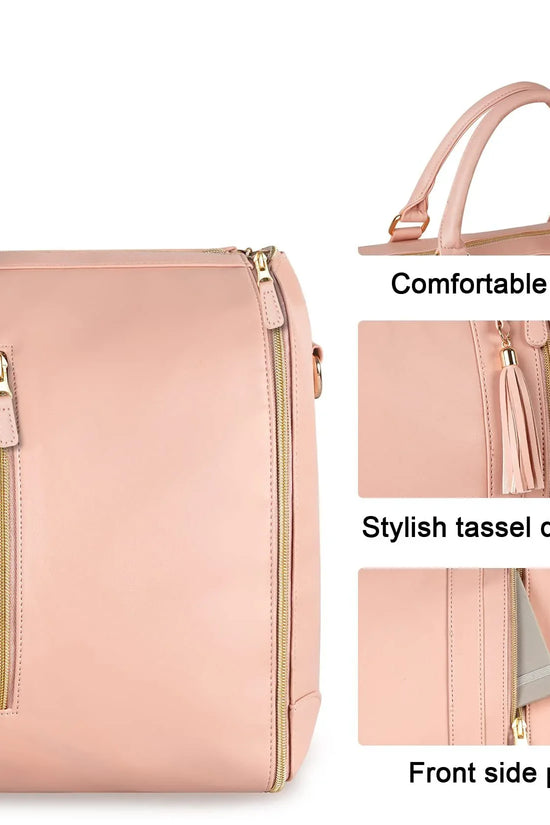 Large Capacity Travel Duffle Bag Women's Handbag Folding Suit Bag Waterproof Clothes Totes - DanaFashionstore