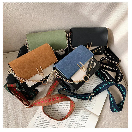 Korean fashion matte shoulder bag small square bag - DanaFashionstore