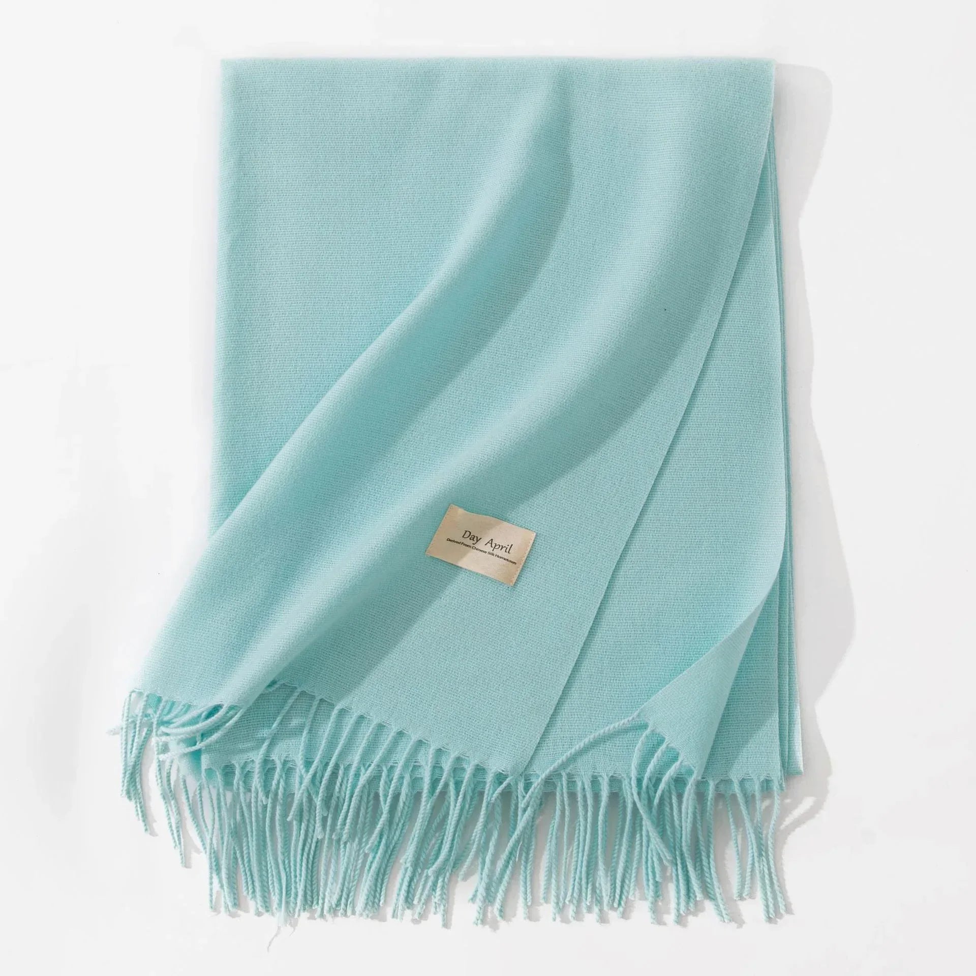 Pure Color Artificial Cashmere Scarf Women's Winter High-grade Shawl - DanaFashionstore