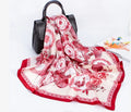 Digital Printed Square Silk Scarf - DanaFashionstore