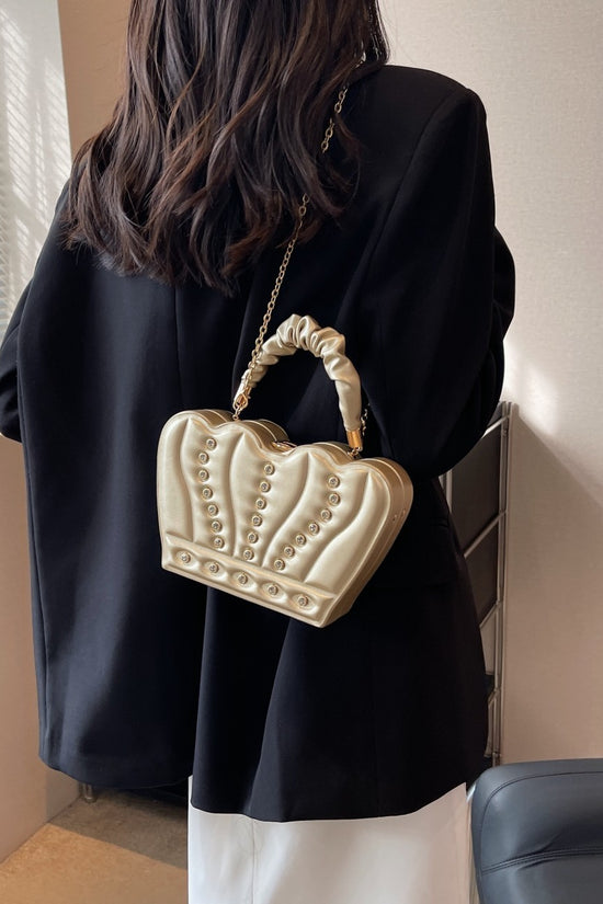 Crown Handbags High-grade Elegant Affordable Luxury Fashion Shoulder Messenger Bag - Dana Fashion
