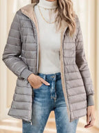 Aveloria Modichic Fleece Hooded Padded Coat 2026 - Casual Versatile Jacket - DanaFashionstore
