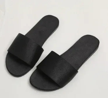 Satin red slippers - DanaFashionstore