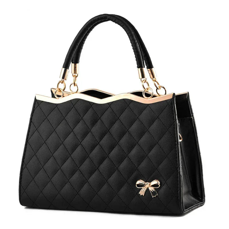 Crossbody shoulder bag with bow - DanaFashionstore
