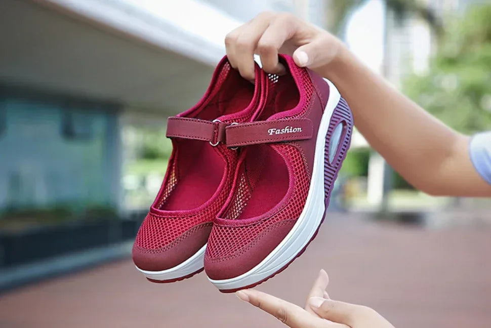 Hollow Rocking Shoes, Mother Shoes - DanaFashionstore