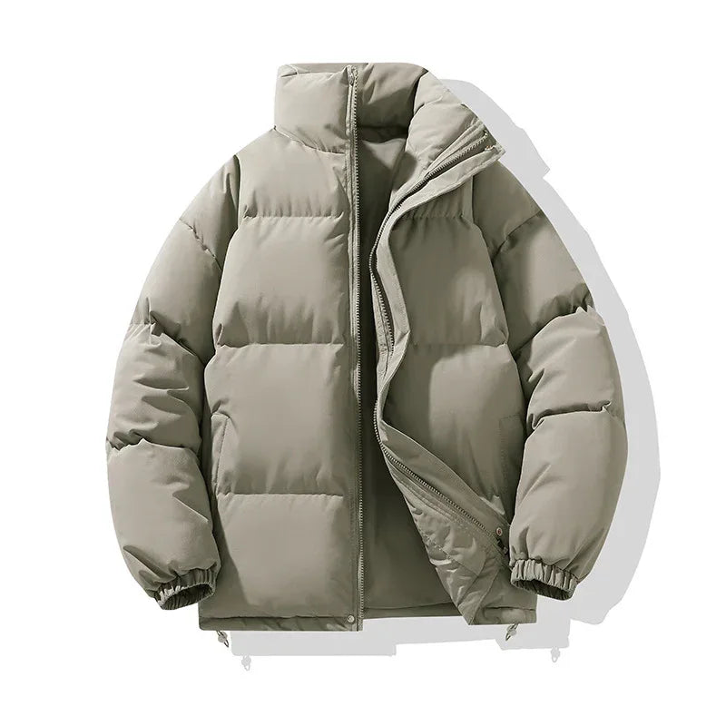 Cotton-Padded Stand Collar Jacket 2026 - Couple Wear Warm Coat - DanaFashionstore