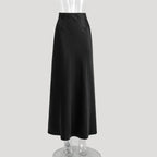 Fishtail Skirt Satin Satin Long - DanaFashionstore