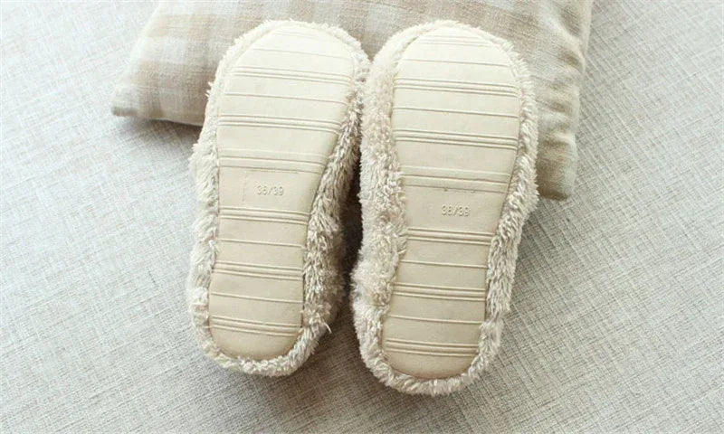 Home Cartoon Dog Soft Plush Slippers - DanaFashionstore