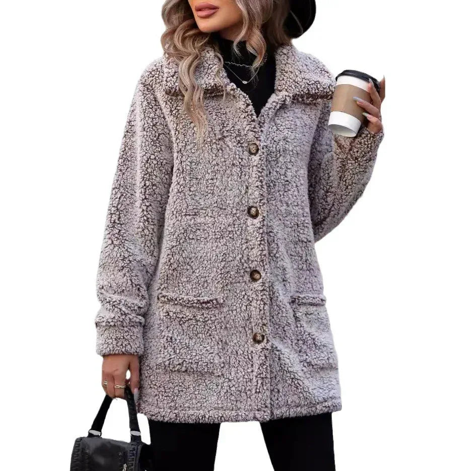 Casual Loose Cardigan Cotton-padded Jacket For Women - DanaFashionstore
