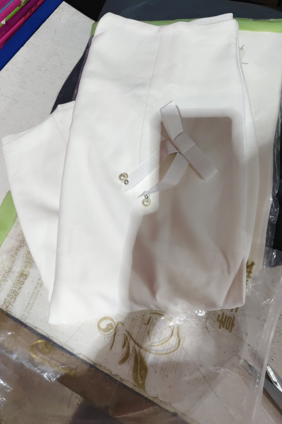 Big size skirt with one-step bottom