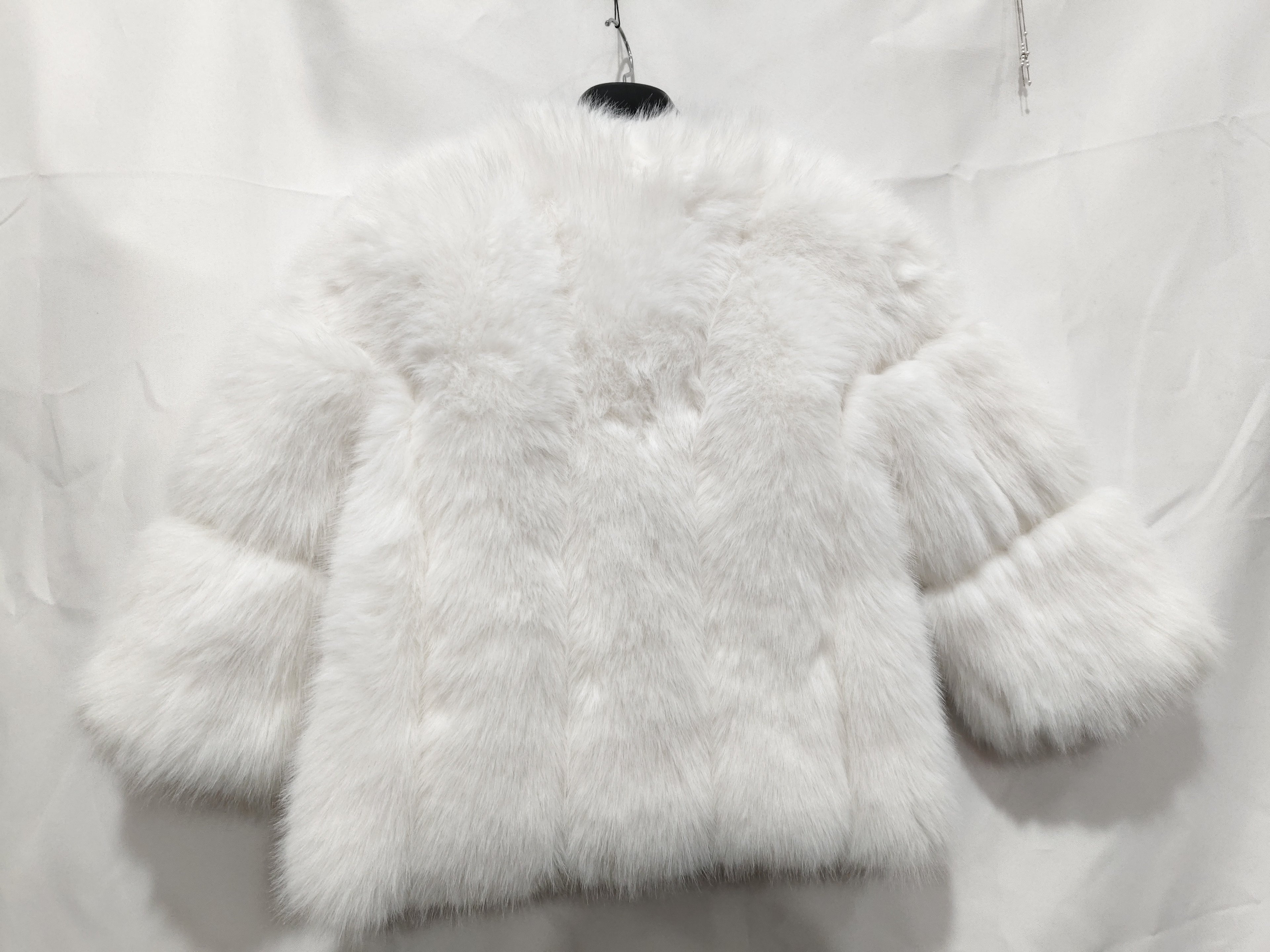 Fox fur short coat