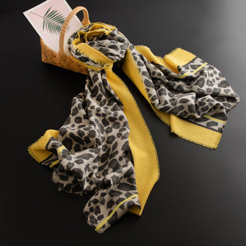 Leopard Print Yellow