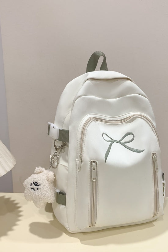 Large Capacity Girl Bow Backpack With College Style - Dana Fashion