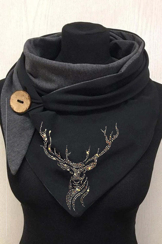 Women's Fashion Leisure Warm Clip Scarf