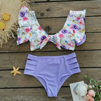 Women's Flounced Bikini Split Swimsuit - DanaFashionstore