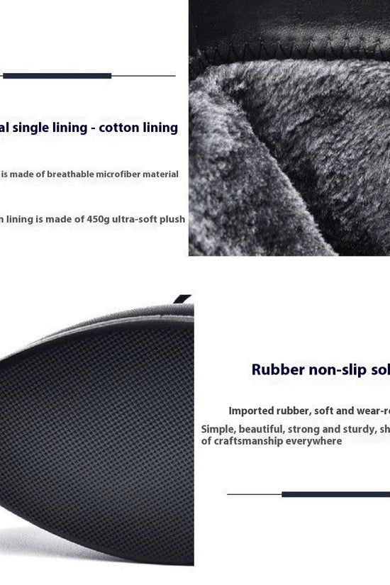 Autumn And Winter Women's Pointed Thick Heel And Fleece Martin Boots