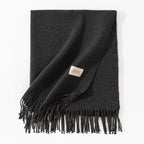Pure Color Artificial Cashmere Scarf Women's Winter High-grade Shawl - DanaFashionstore