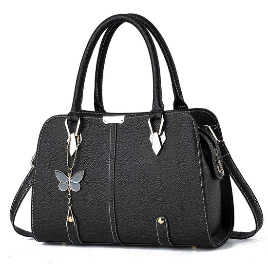 Large Capacity Lychee Pattern Women's Handbag - Dana Fashion