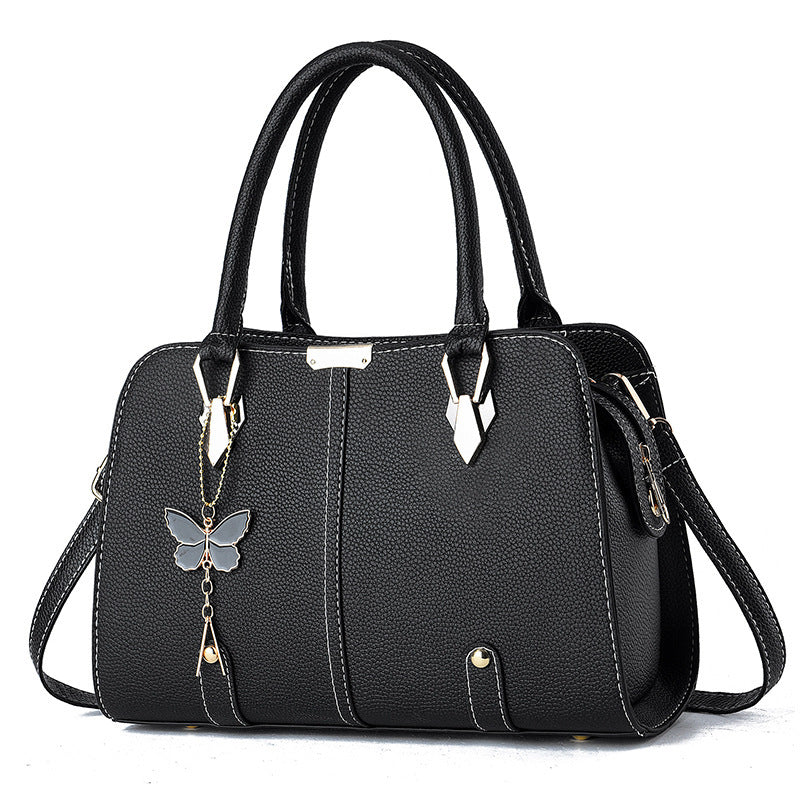 Large Capacity Lychee Pattern Women's Handbag - Dana Fashion