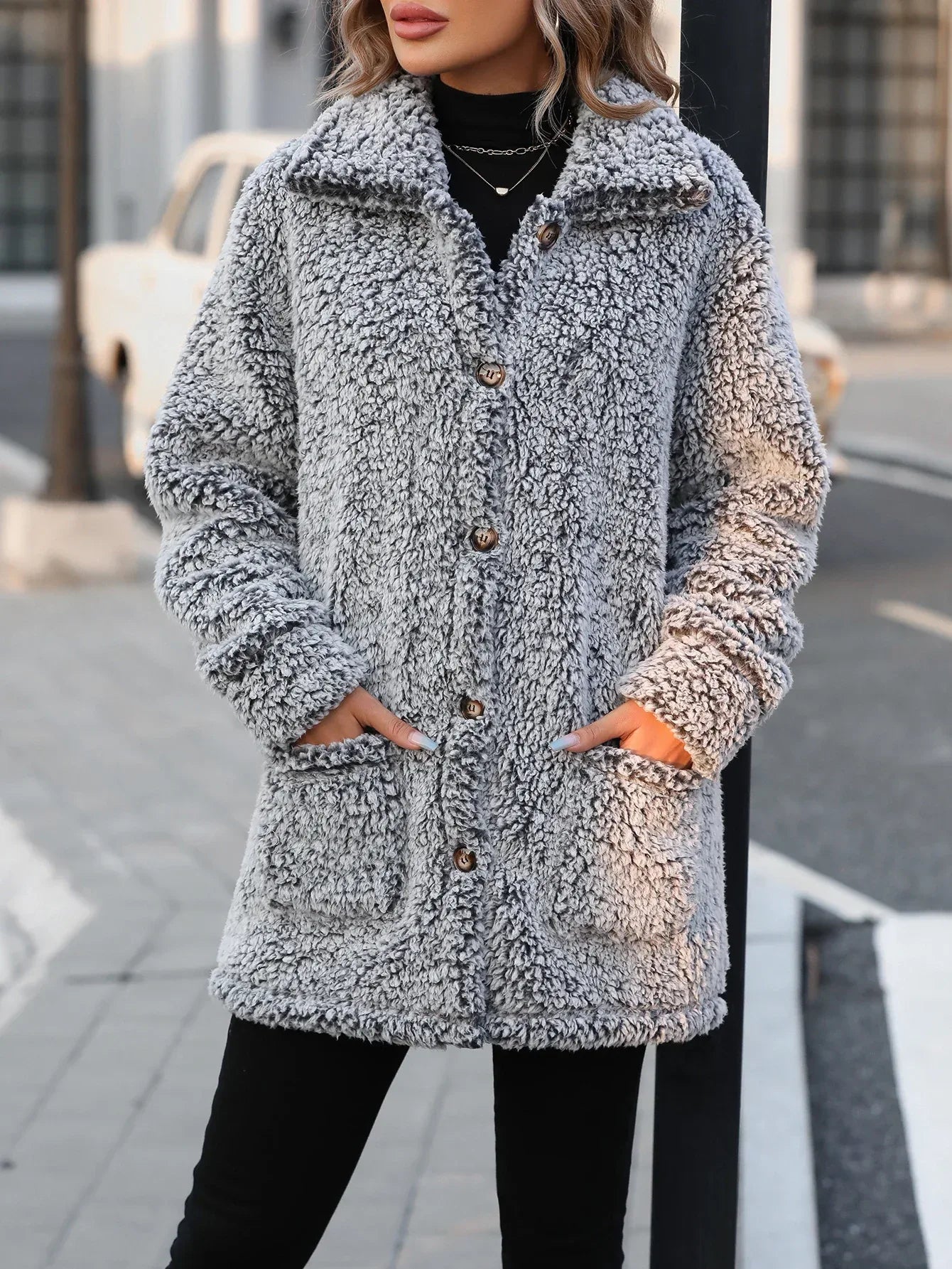 Casual Loose Cardigan Cotton-padded Jacket For Women - DanaFashionstore