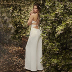 Sleeveless V-Neck Backless Jumpsuit 2026 - Skinny Sheath Jumpsuit - DanaFashionstore