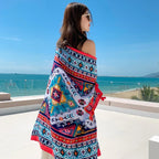 Sun-proof All-matching Shawl Beach Travel Dual-use Outdoor Beach Towel - DanaFashionstore