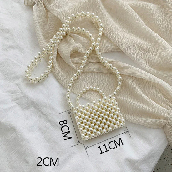 Pearl Bag Female Messenger Bag Wild Mini Retro Western Style Pearl - DanaFashionstore