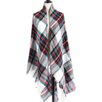 Women's Cashmere-like Plus-sized Double-sided Qicaigei Scarf Shawl - DanaFashionstore