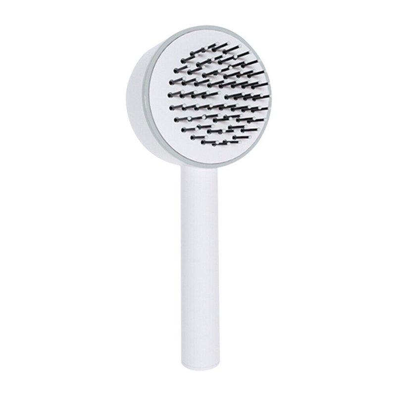 3D Air Cushion Massager Brush With Retractable Bristles Self Cleaning Hair Brush Massage One-key Self-cleaning Hair Brush Anti-Static Airbag Massage Comb For Women Curly Hair Brush $19.00 Dana Fashion Color: Pink Beauty Tools 3D Air Cushion Design: Our wo