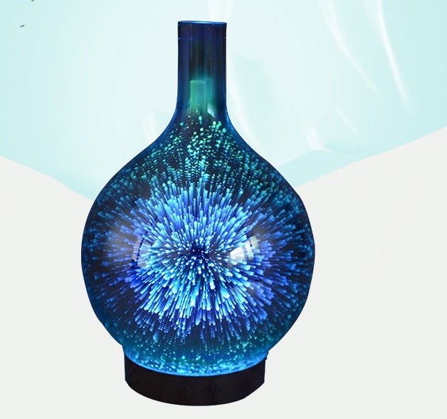 3D Glass Aroma Diffuser Colorful Lamp Humidifier Night Light $85.00 Dana Fashion Product specification: AU Brown Beauty Tools Overview: 1. Aromatherapy & Atomizer Switch Press once and press again to stop the spray. 2. Color switch After turning on the po