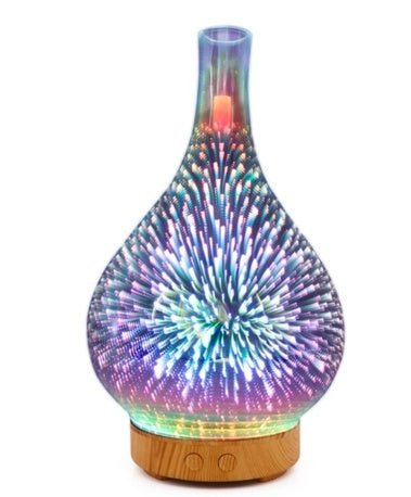 3D Glass Aroma Diffuser Colorful Lamp Humidifier Night Light $85.00 Dana Fashion Product specification: A AU Beauty Tools Overview: 1. Aromatherapy & Atomizer Switch Press once and press again to stop the spray. 2. Color switch After turning on the power,
