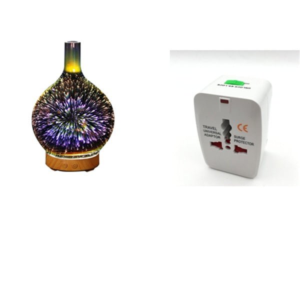 3D Glass Aroma Diffuser Colorful Lamp Humidifier Night Light $85.00 Dana Fashion Product specification: UP AU Beauty Tools Overview: 1. Aromatherapy & Atomizer Switch Press once and press again to stop the spray. 2. Color switch After turning on the power