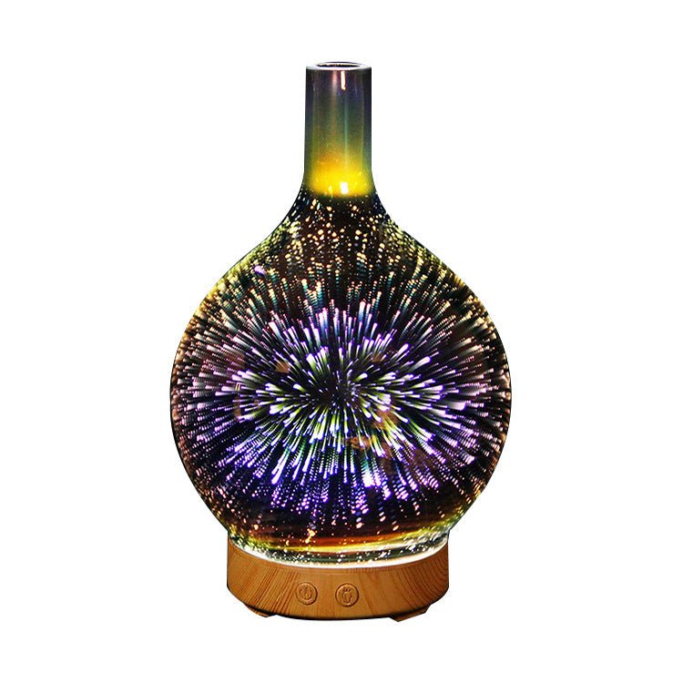 3D Glass Aroma Diffuser Colorful Lamp Humidifier Night Light $85.00 Dana Fashion Product specification: AU Beauty Tools Overview: 1. Aromatherapy & Atomizer Switch Press once and press again to stop the spray. 2. Color switch After turning on the power, p