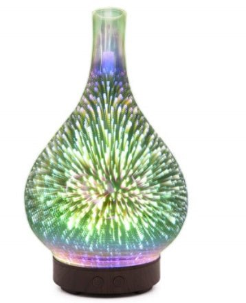3D Glass Aroma Diffuser Colorful Lamp Humidifier Night Light $85.00 Dana Fashion Product specification: A AU Beauty Tools Overview: 1. Aromatherapy & Atomizer Switch Press once and press again to stop the spray. 2. Color switch After turning on the power,