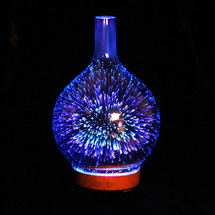 3D Glass Aroma Diffuser Colorful Lamp Humidifier Night Light $85.00 Dana Fashion Product specification: A AU Beauty Tools Overview: 1. Aromatherapy & Atomizer Switch Press once and press again to stop the spray. 2. Color switch After turning on the power,