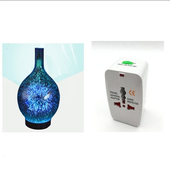 3D Glass Aroma Diffuser Colorful Lamp Humidifier Night Light $85.00 Dana Fashion Product specification: UP AU Brown Beauty Tools Overview: 1. Aromatherapy & Atomizer Switch Press once and press again to stop the spray. 2. Color switch After turning on the