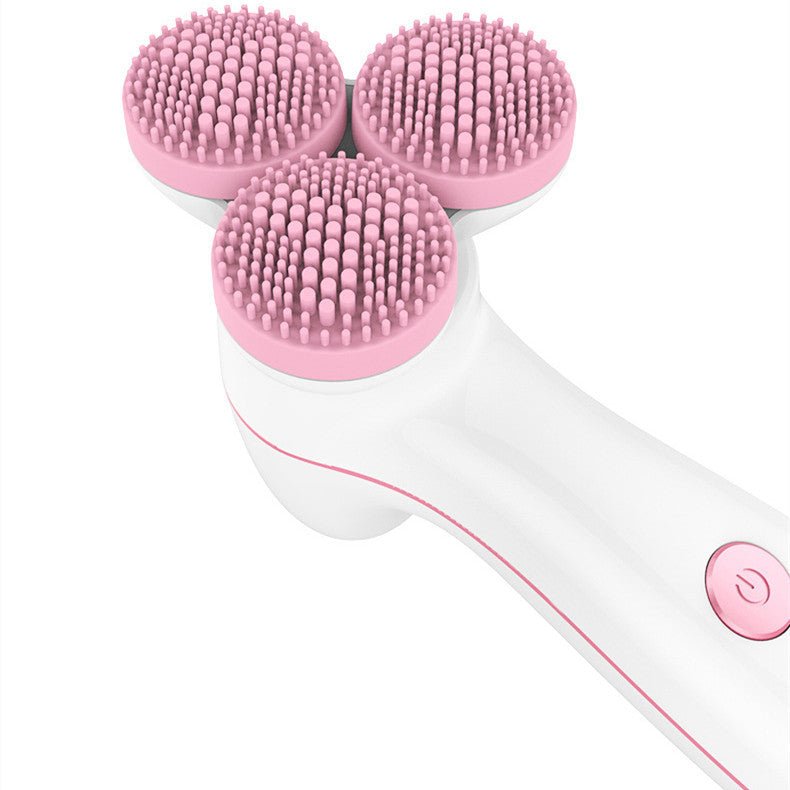 3D Smart Massage Cleanser Electric Cleanser Electric Silicone Facial Cleanser $55.50 Dana Fashion Color: Pink Beauty Tools Product information: Material: Silicone Style: simple at home Features: Lifting, cleansing Colour: blue, pink Packing list: Electric