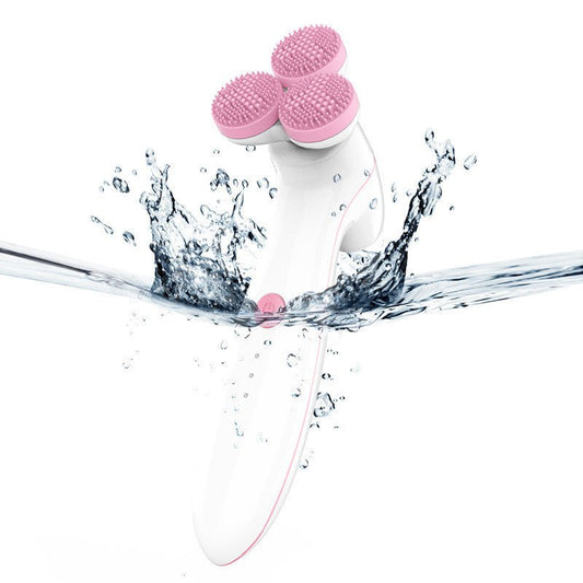 3D Smart Massage Cleanser Electric Cleanser Electric Silicone Facial Cleanser $55.50 Dana Fashion Color: Blue Beauty Tools Product information: Material: Silicone Style: simple at home Features: Lifting, cleansing Colour: blue, pink Packing list: Electric