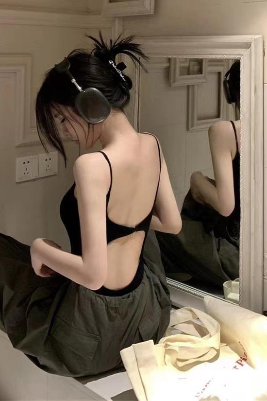 Summer New Padded Strap Vest Women's Inner Wear